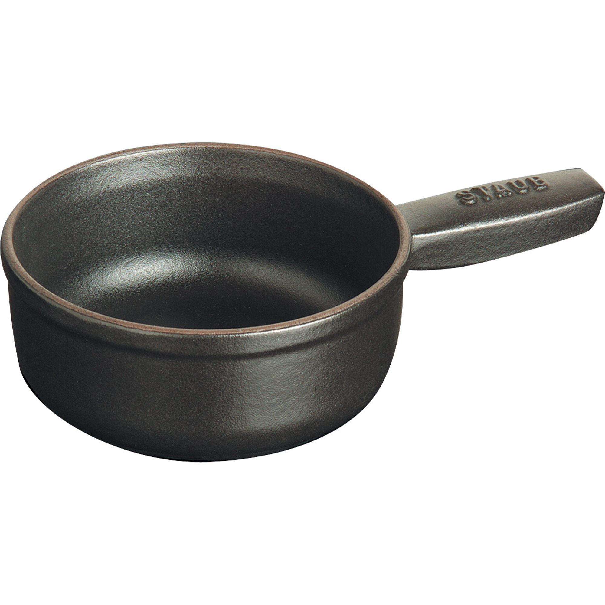 Staub Fonduegryde i støbejern 12 cm, sort