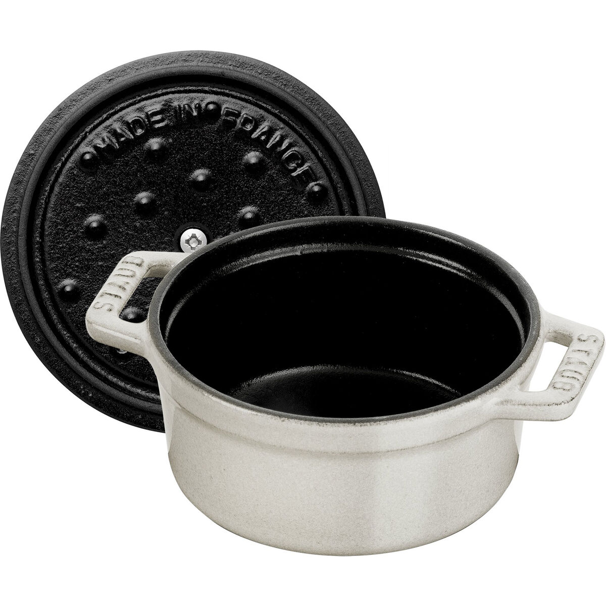 La Cocotte minigryta 10 cm, vit