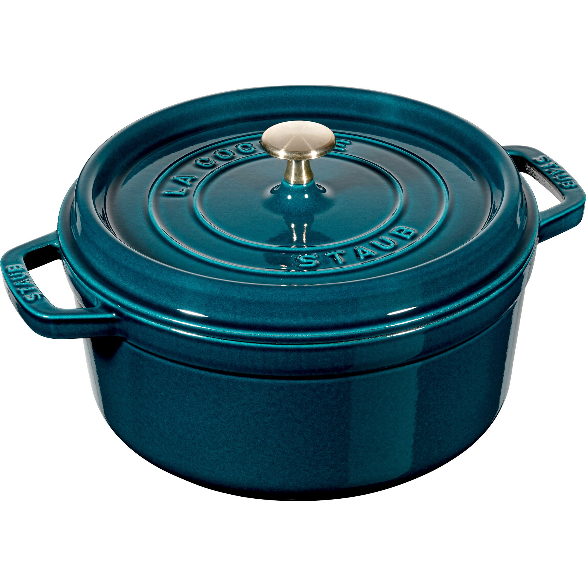 Staub La Cocotte rund støbejernsgryde 24 cm / 3,7 l, La Mer