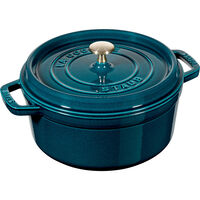 La Cocotte rund gjutjärnsgryta 24 cm / 3,7 liter, La Mer