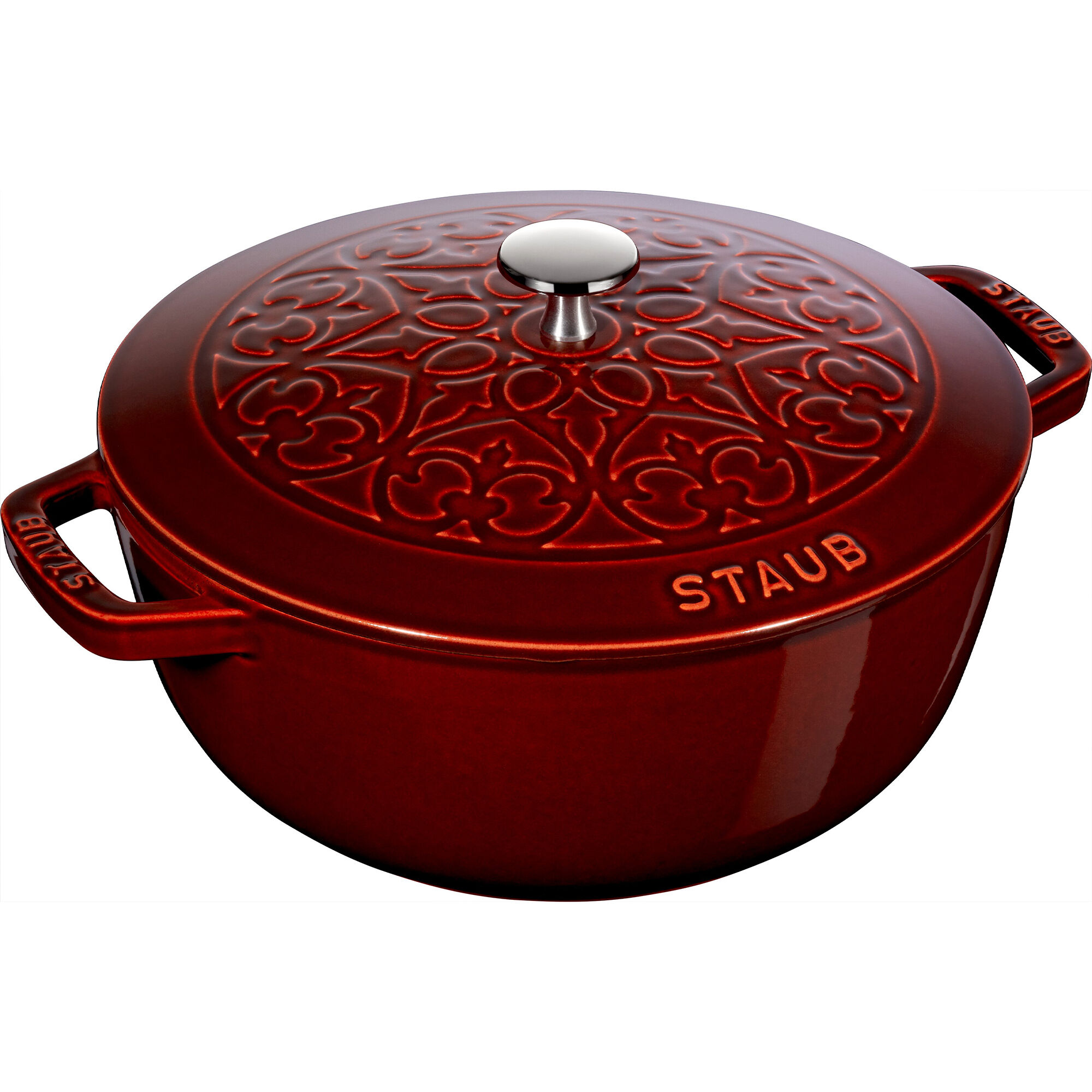 Staub La Cocotte støbejernsgryde 24 cm / 3,6 liter, grenadinrød