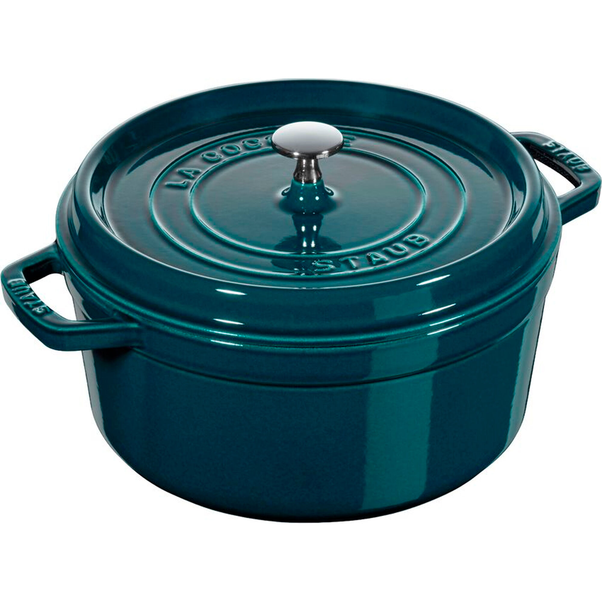 Staub La Cocotte rund støbejernsgryde 26 cm / 5,2 liter, La Mer
