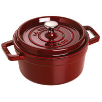 La Cocotte rund gjutjärnsgryta 22 cm / 2,6 liter, grenadinröd