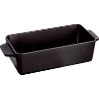 Terrin 30 x 11 cm i gjutjärn, svart