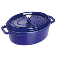 La Cocotte oval gjutjärnsgryta 29 cm / 4,2 liter, mörkblå