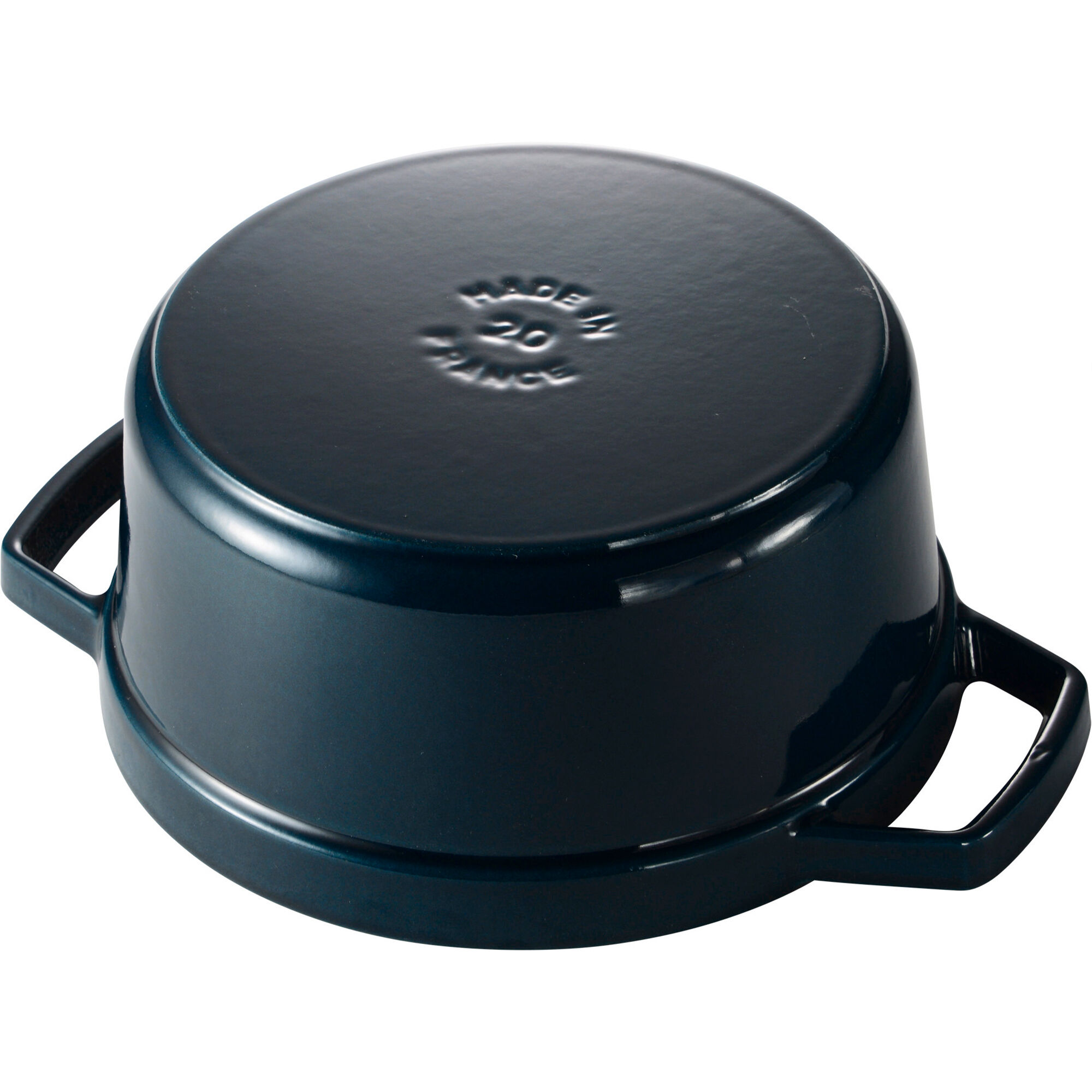 Staub La Cocotte rund støbejernsgryde 20 cm / 2,2 l, La Mer