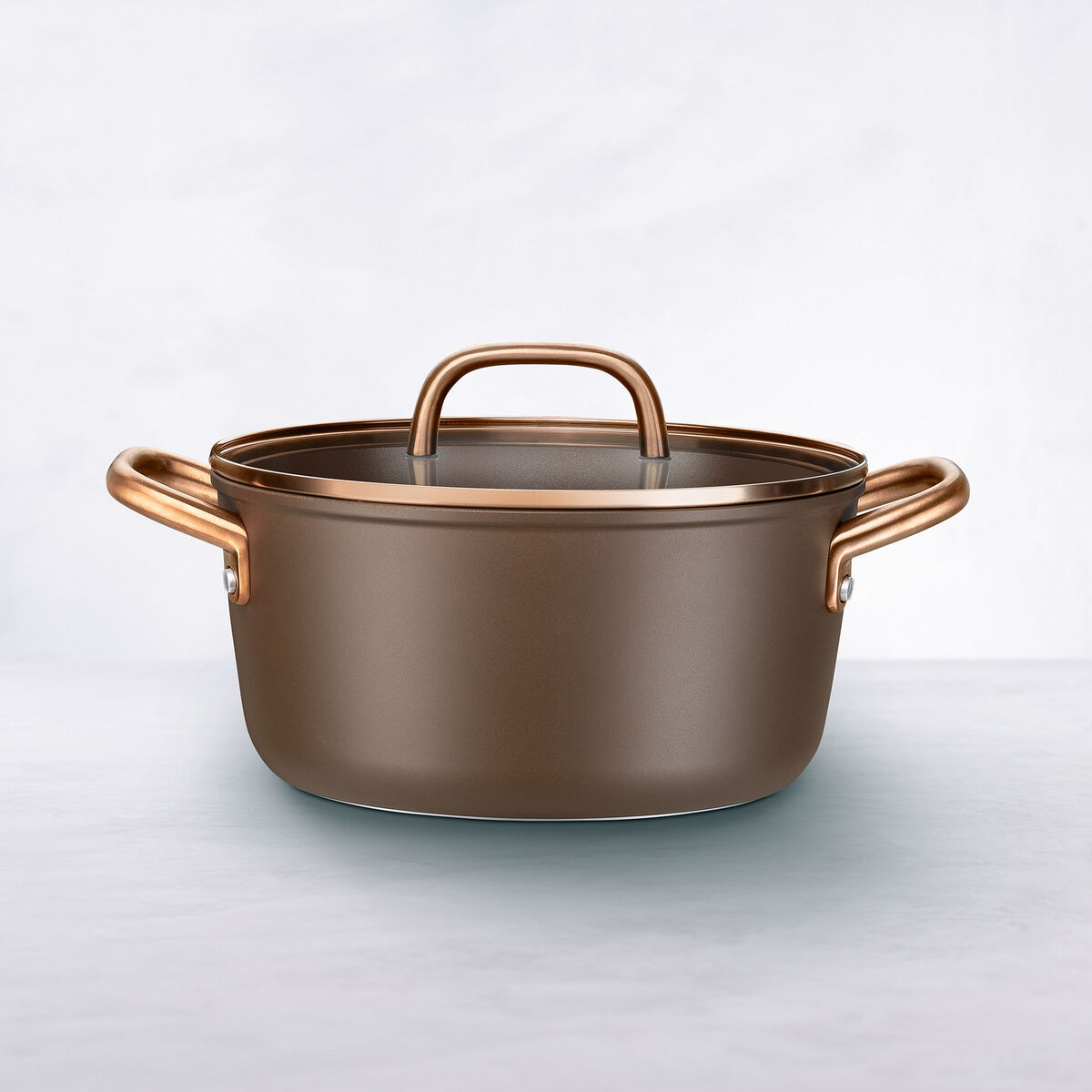 ZWILLING Milano gryte med glasslokk 24 cm, brun