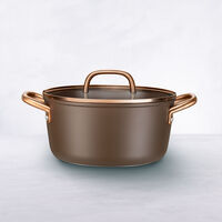 ZWILLING Milano gryte med glasslokk 24 cm, brun