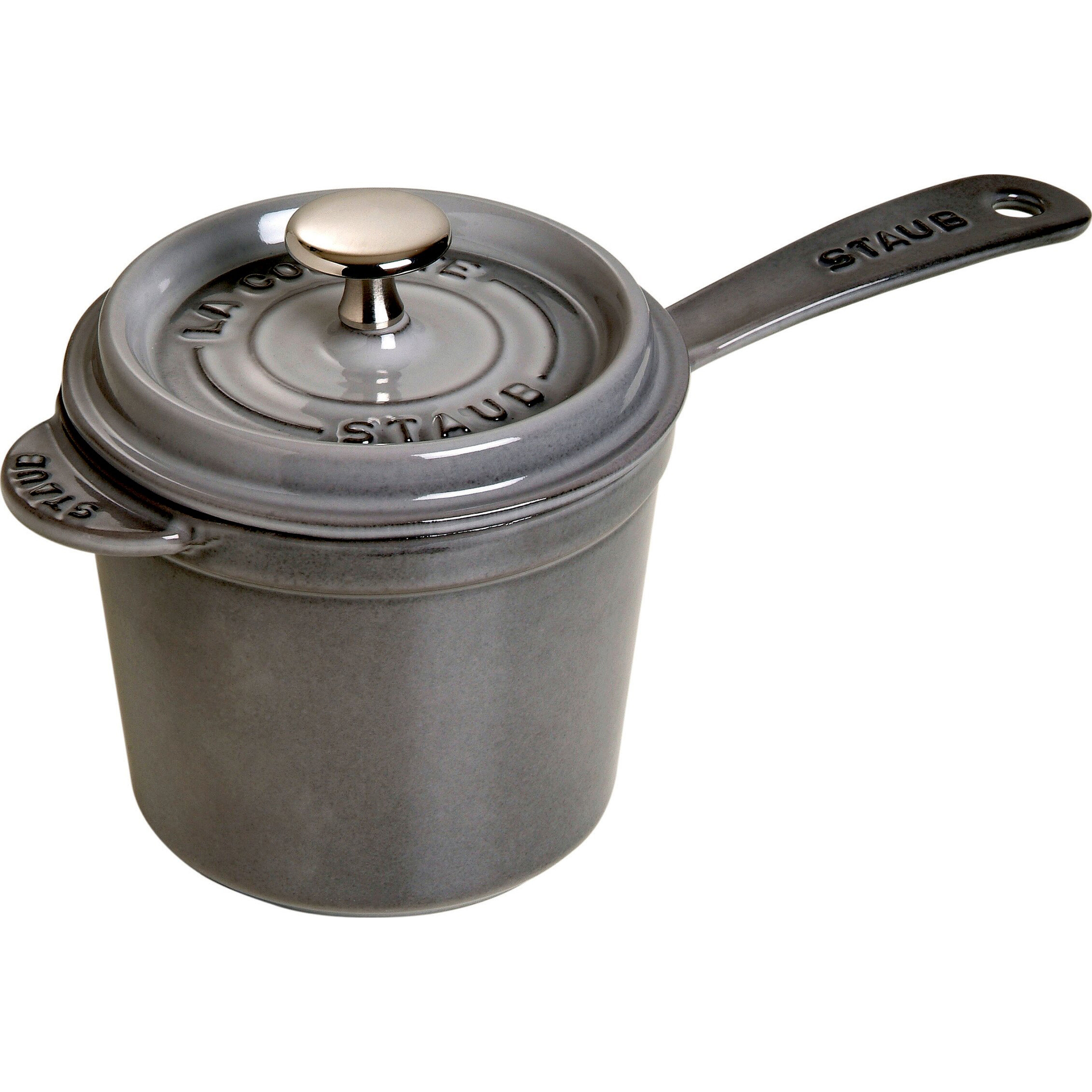 Kastrull i gjutjärn 18 cm / 2,8 liter, grafitgrå