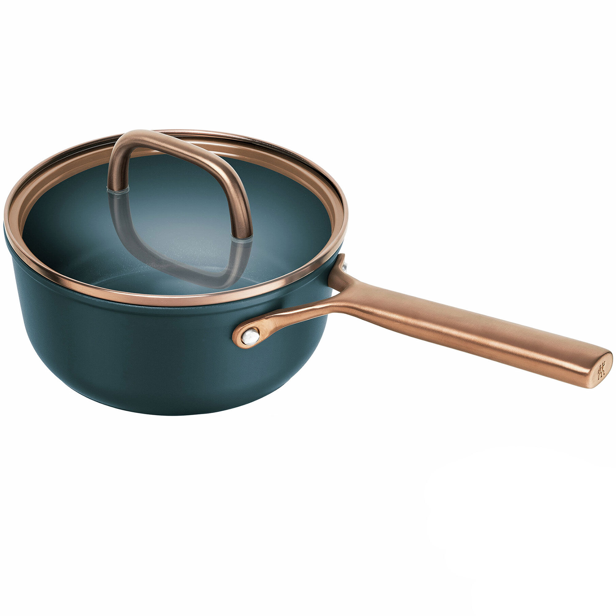 Zwilling Milano kastrull med glaslock 18 cm, blå