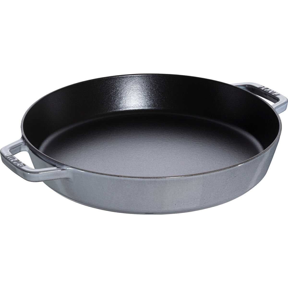 Paellapanna 34 cm, grafitgrå