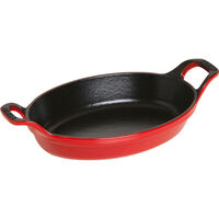 Ugnsform 21 cm, körsbärsröd
