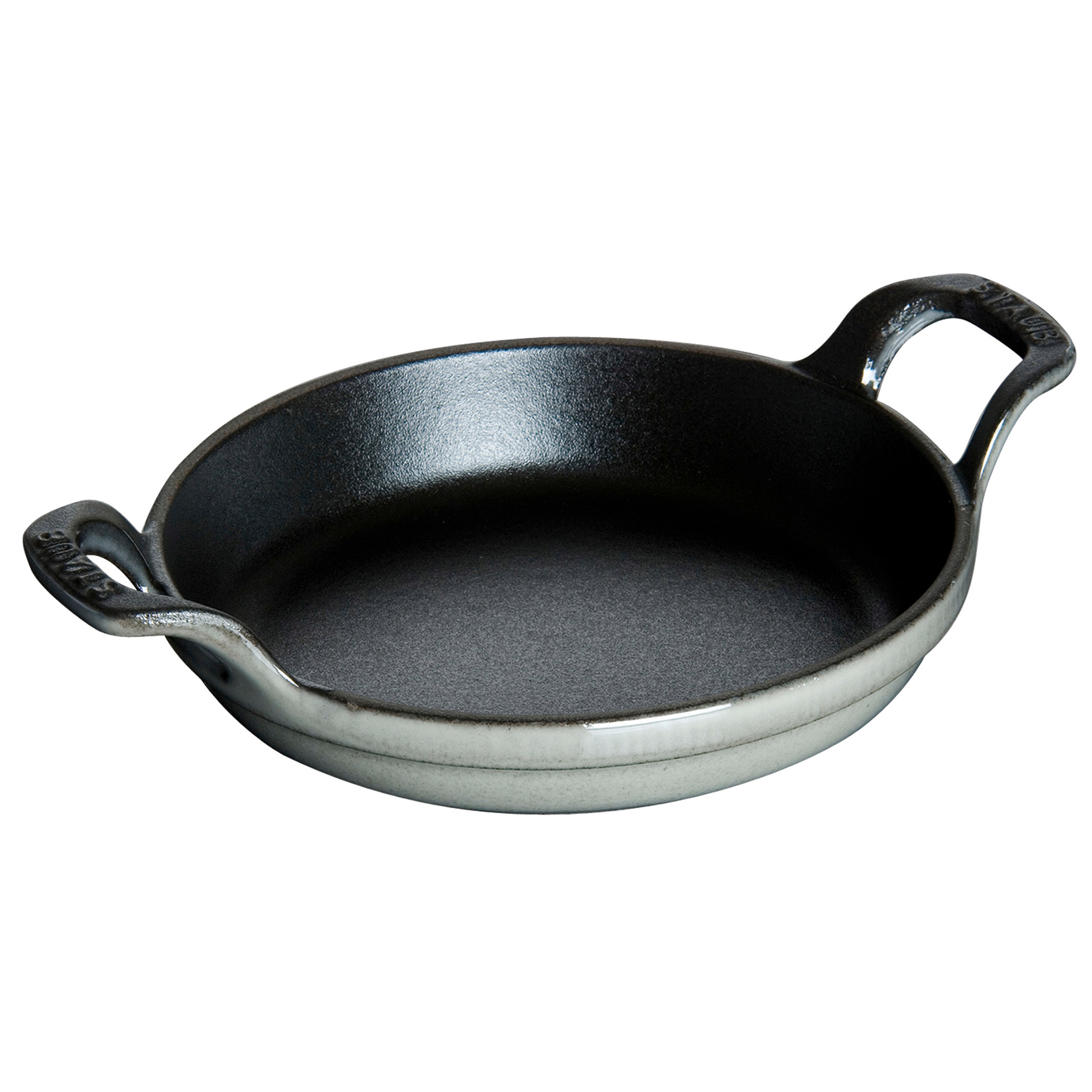 Ugnsform i gjutjärn 20 cm, grafitgrå