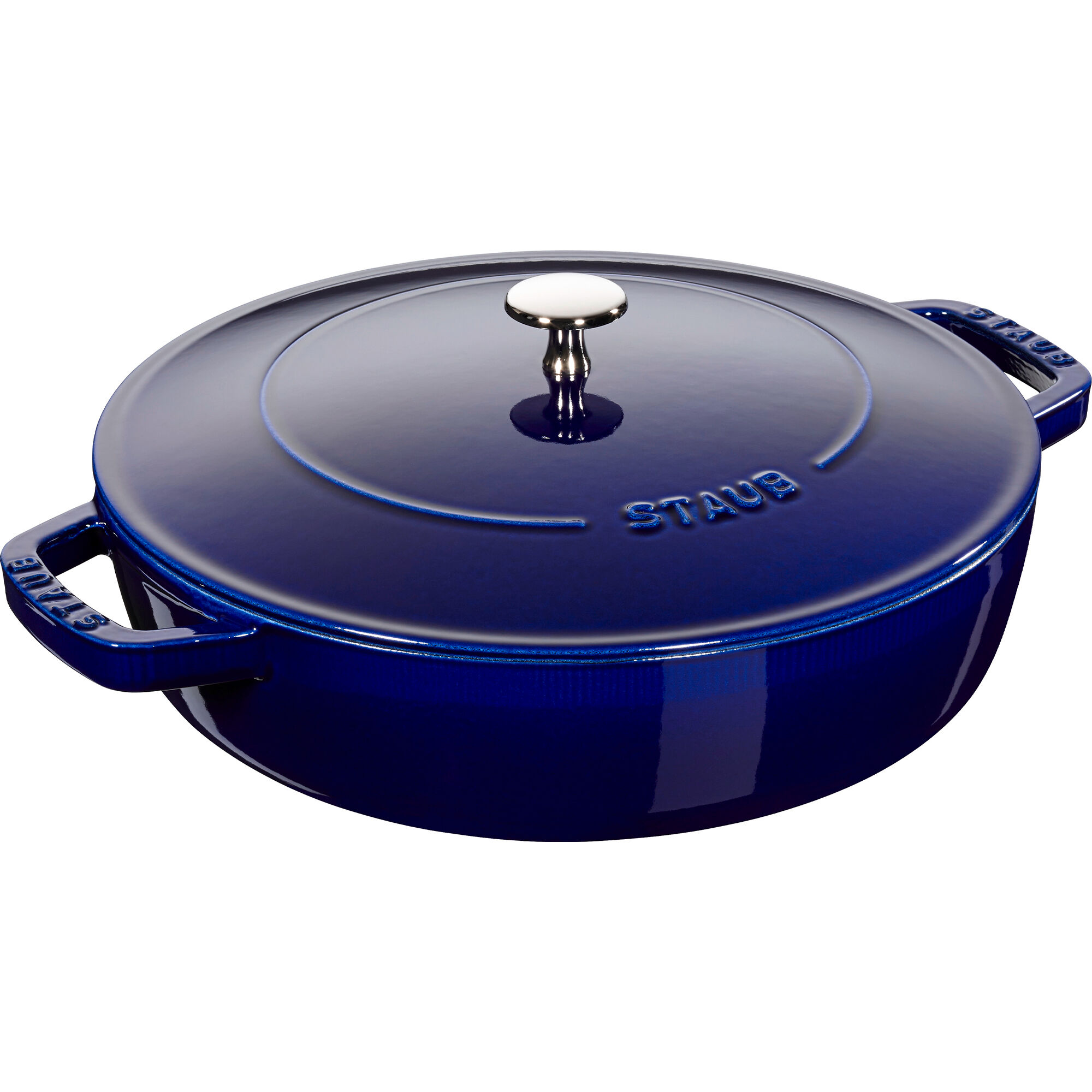Staub Chistera traktørpande 28 cm, mørkeblå