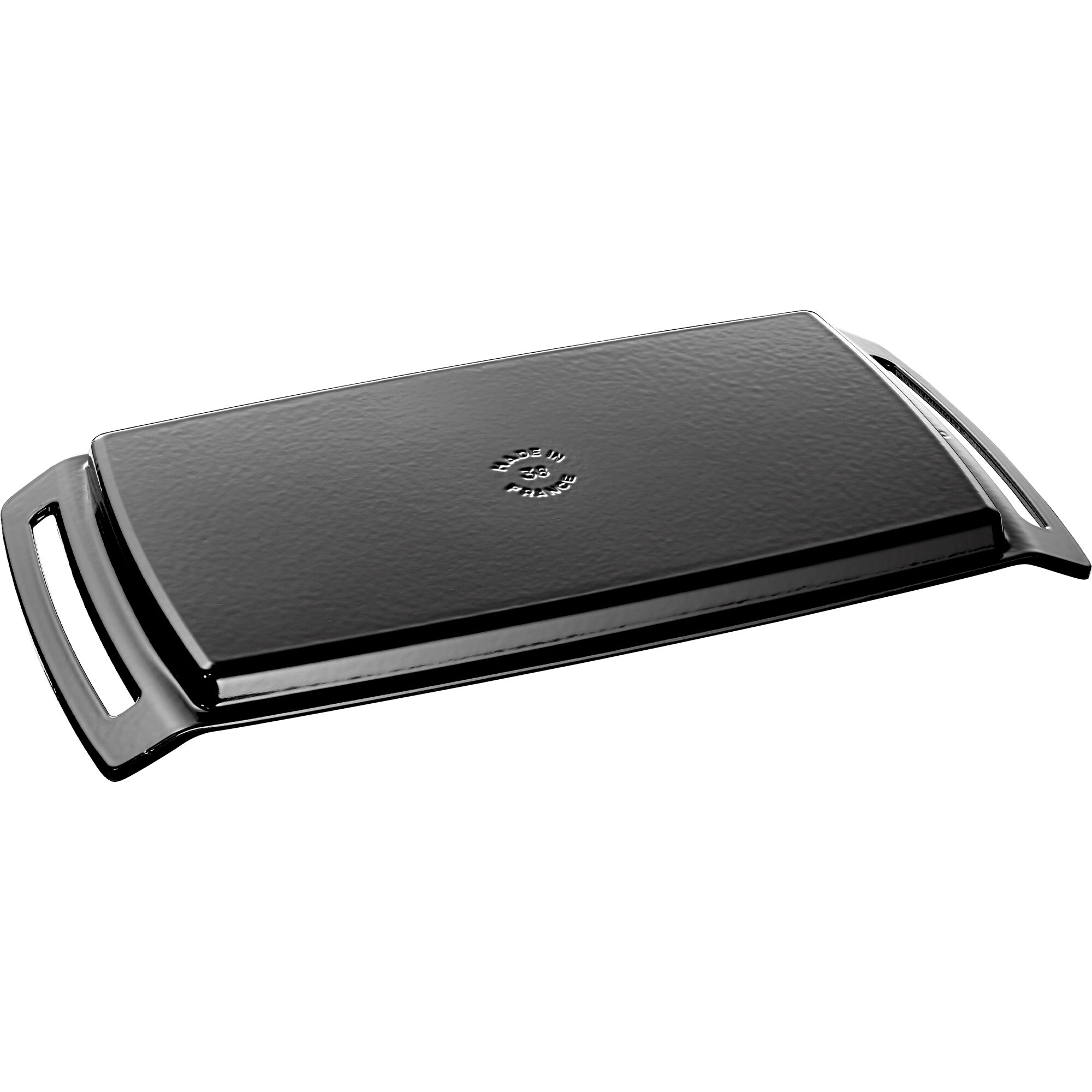 Staub Plancha grillplade 38 x 22 cm, sort