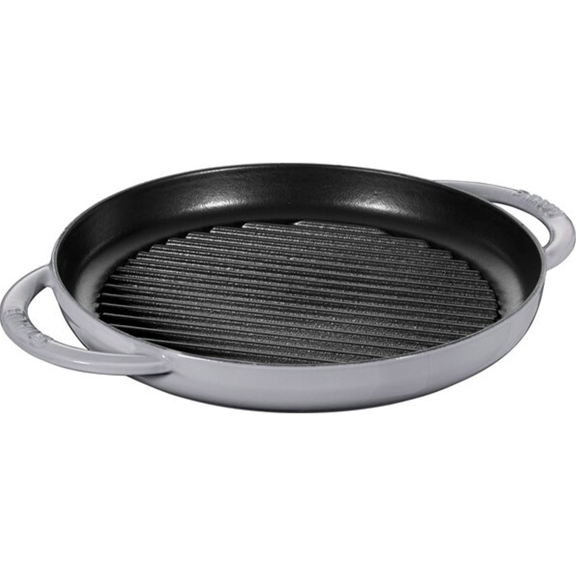 Staub Pure grillpande i støbejern 26 cm, grafitgrå