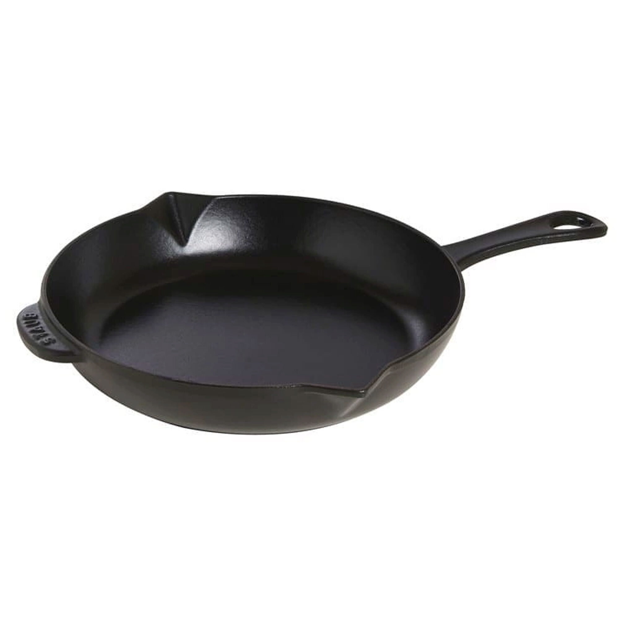 Staub Stegepande i støbejern, 26 cm, sort
