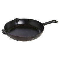 Stekpanna i gjutjärn 26 cm, svart