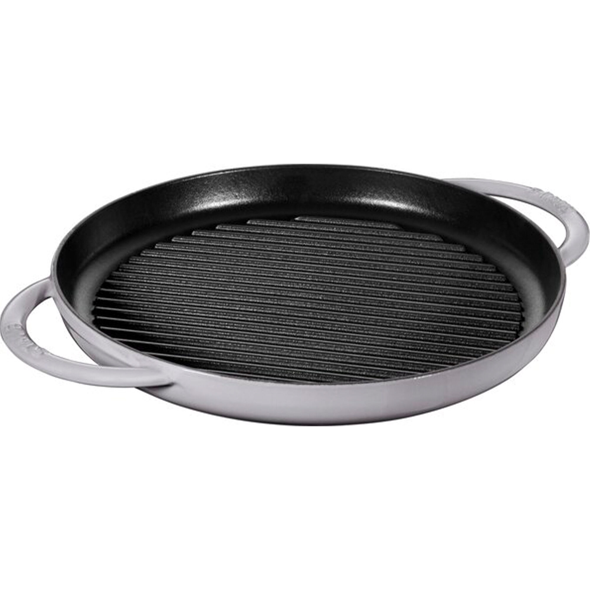 Staub Pure grillpande i støbejern 30 cm, grafitgrå