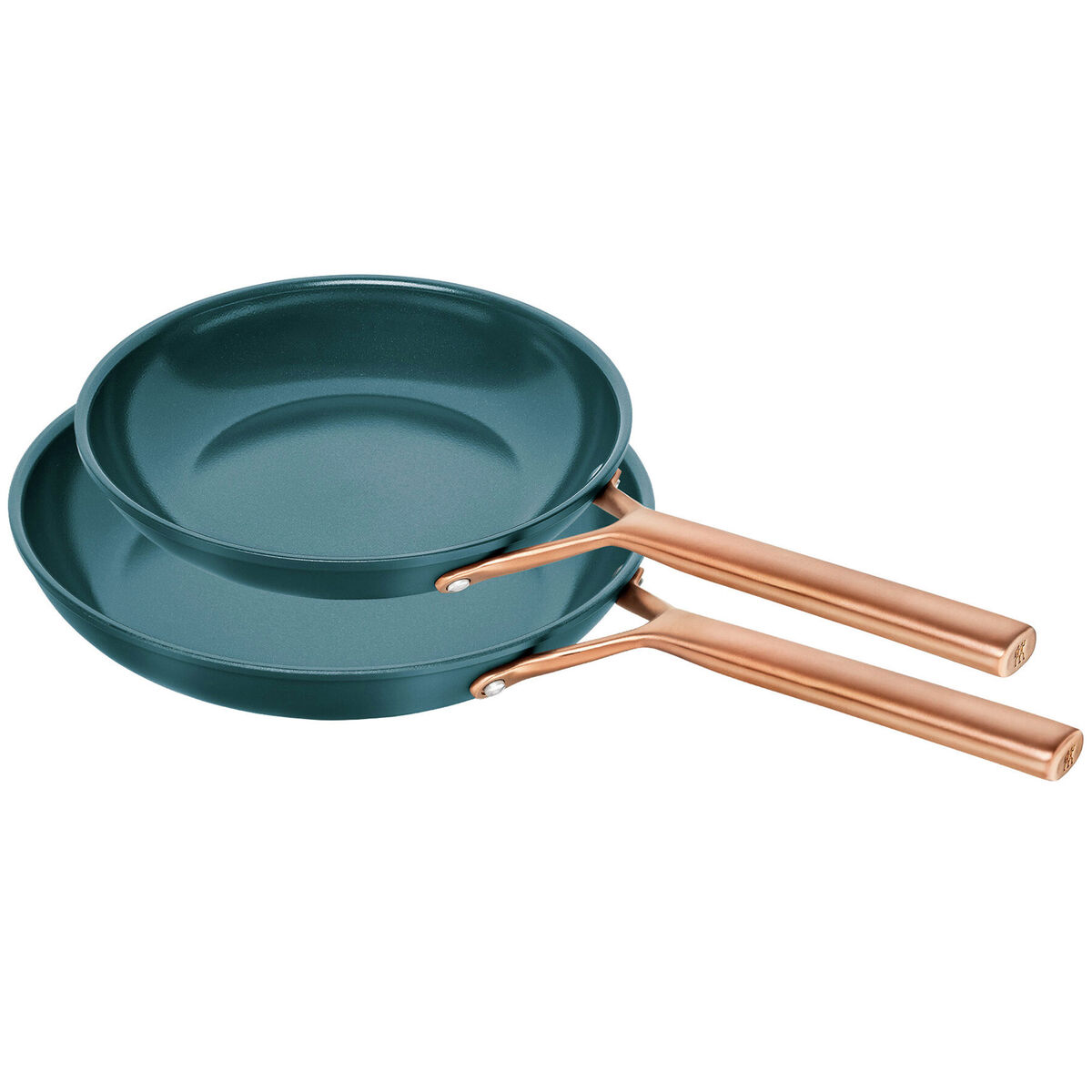 Milano stekpanneset 24 & 28 cm, djupblå