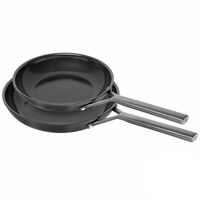 Milano stekpanneset 24 & 28 cm, svart