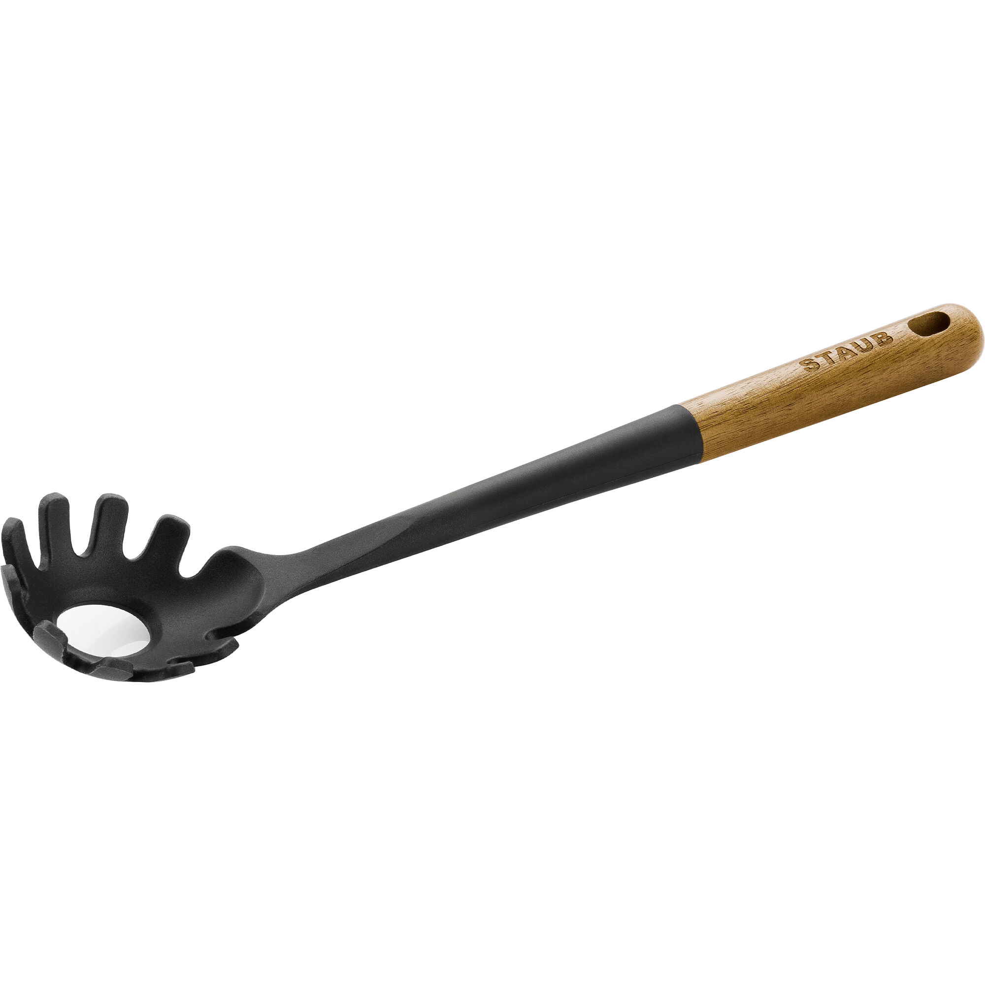 Staub Pastaske 31 cm, silikone/akacietræ