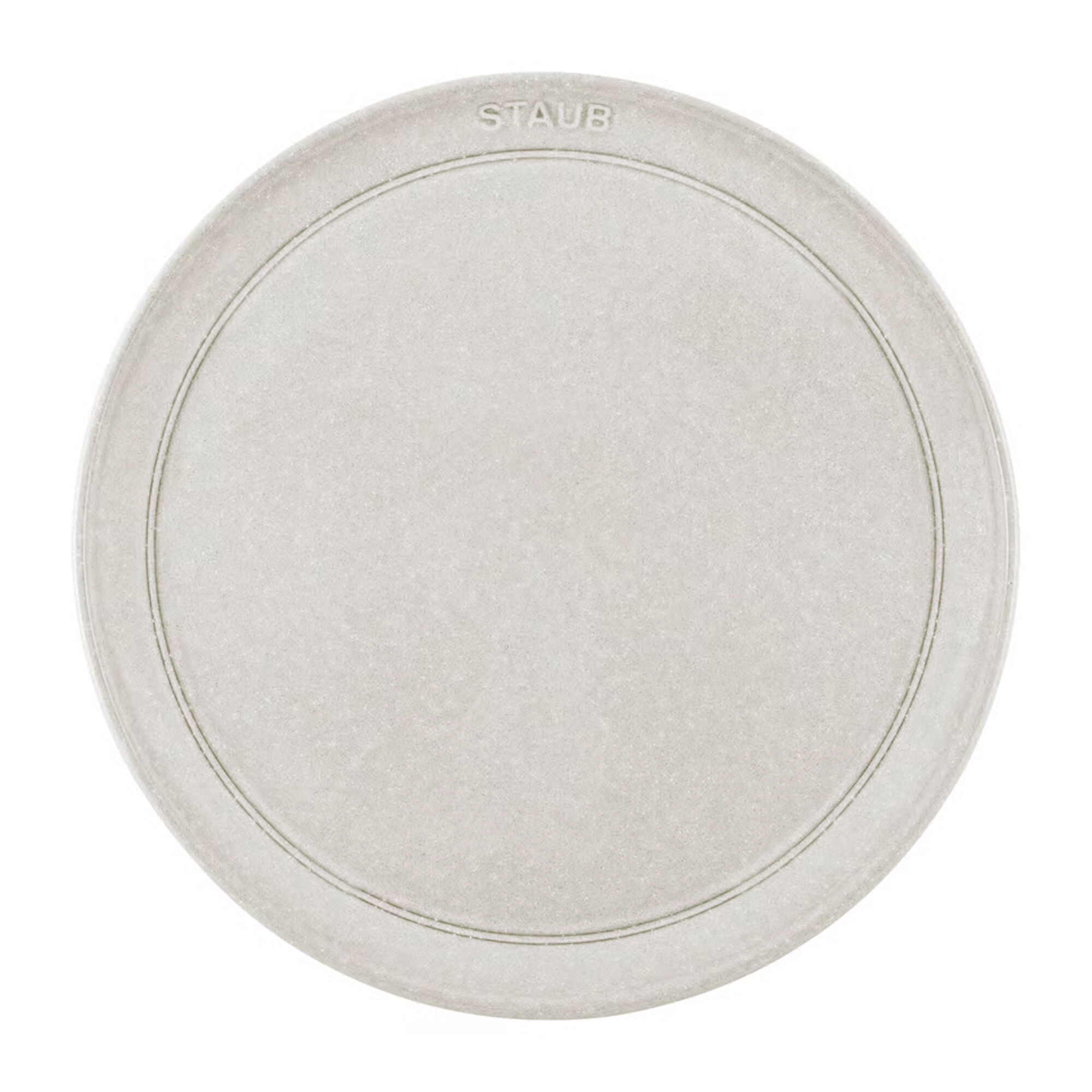Staub Dining Line middagstallrik 26 cm, white truffle