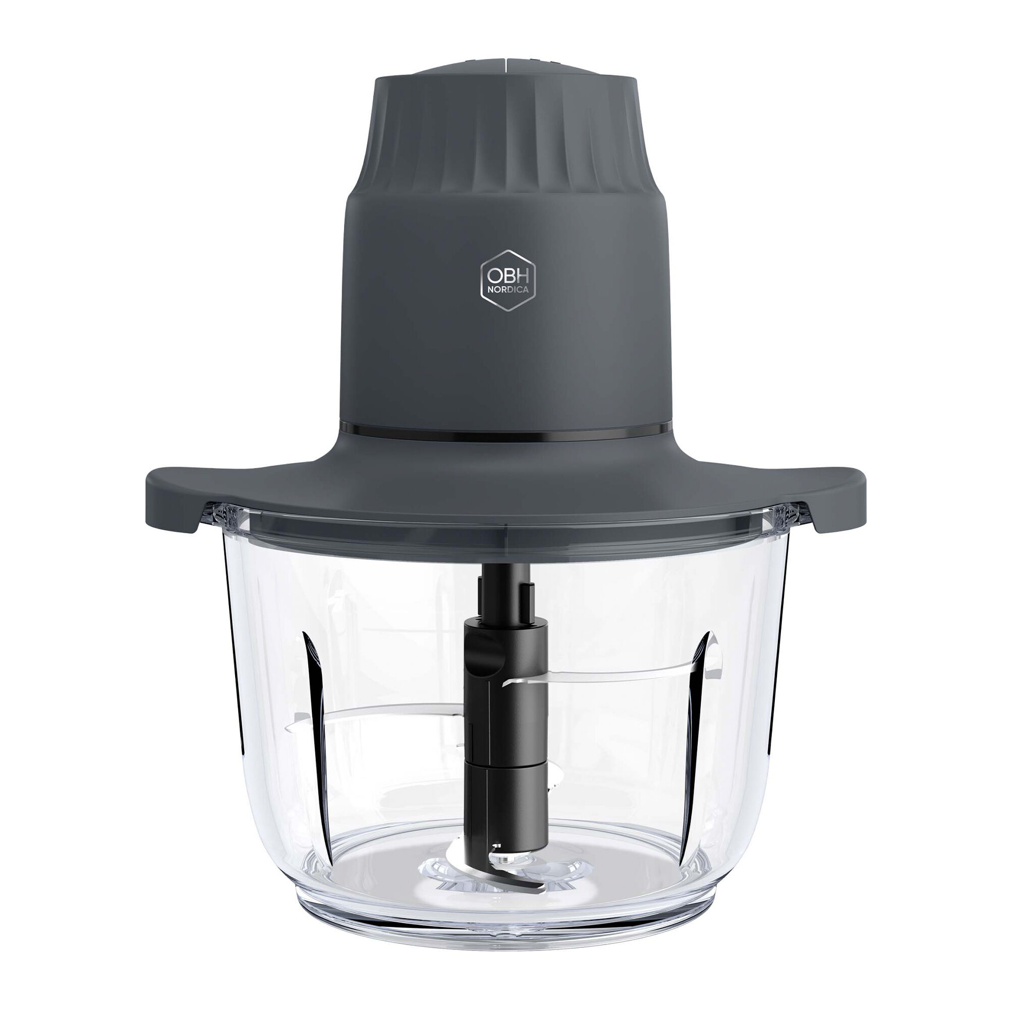 Obh nordica Choppeo minihackare 2 liter, svart/transparent