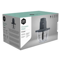 Choppeo minihackare 2 liter, svart/transparent