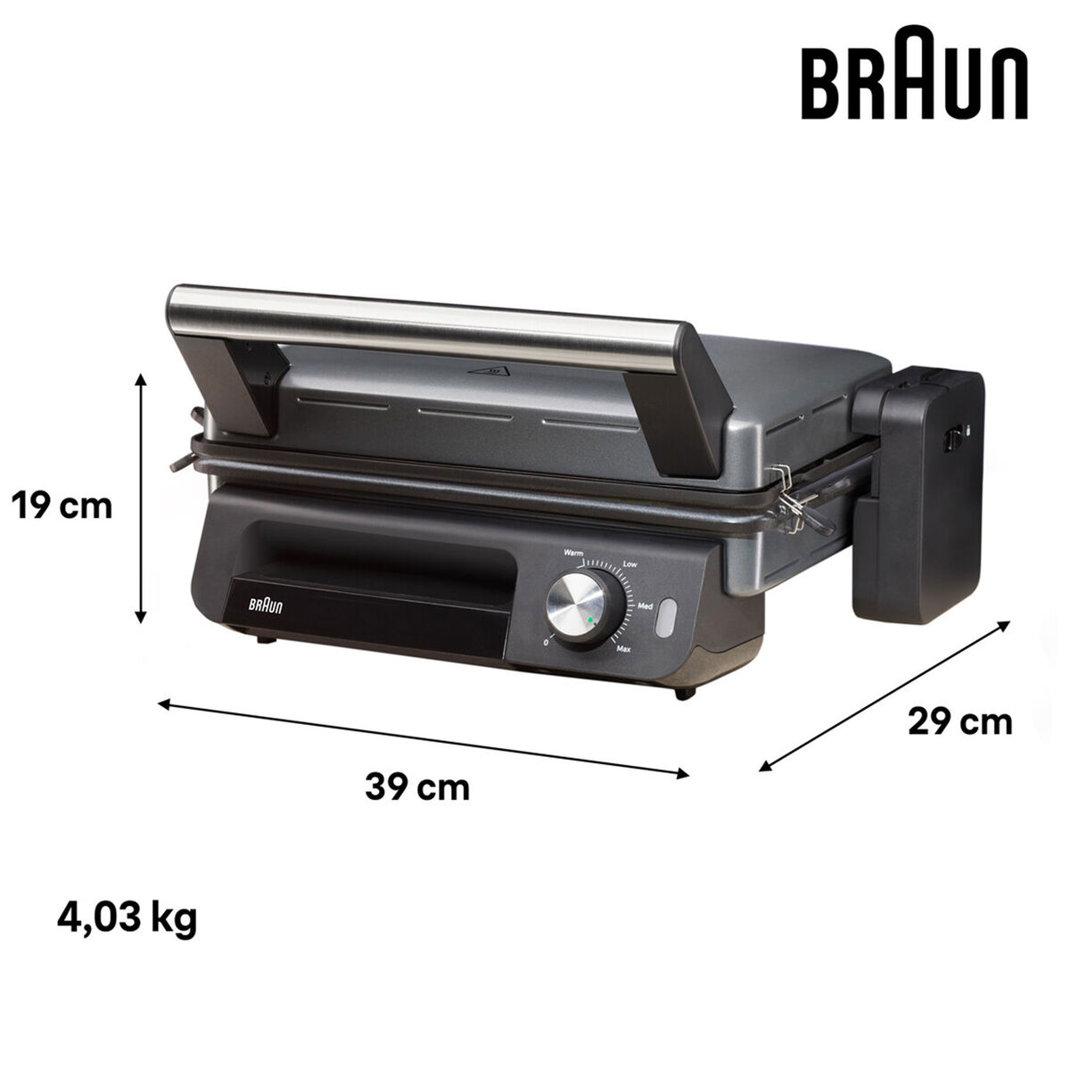 CG5033IGY multigrill, svart