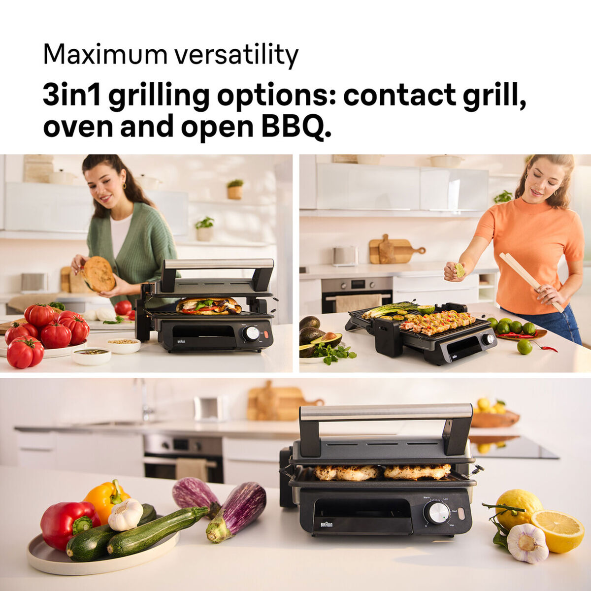 CG5033IGY multigrill, svart