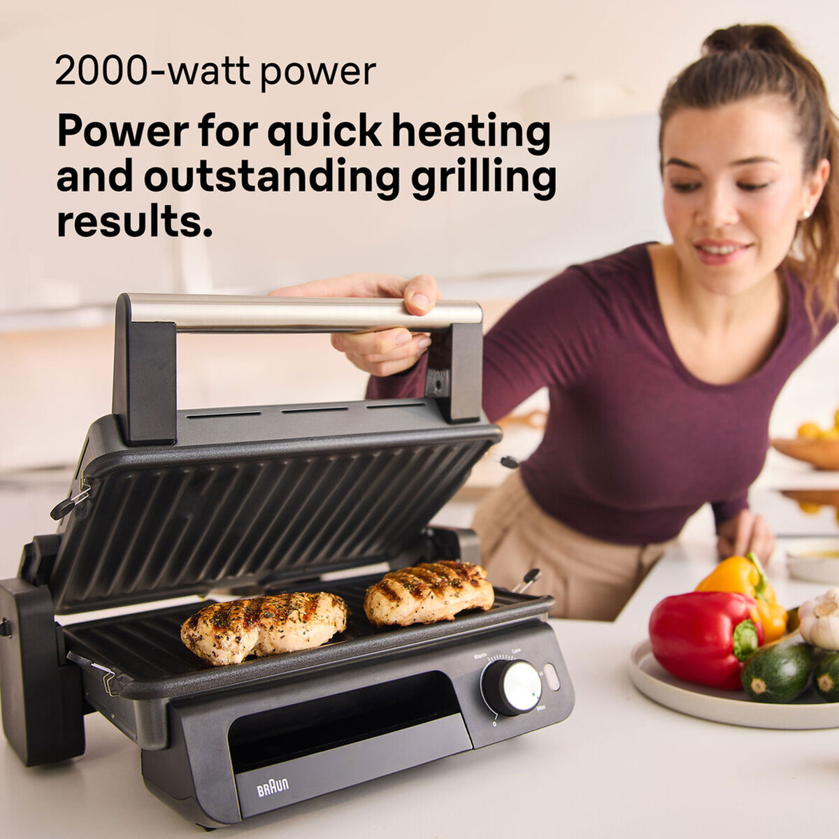 CG5033IGY multigrill, svart