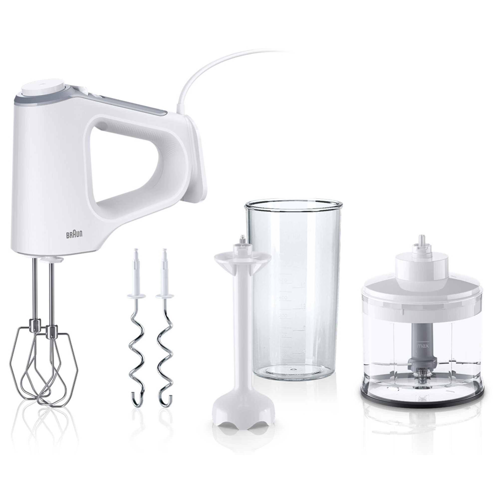 Braun MultiMix 3 HM3235WH håndmixer, hvid