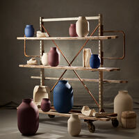 Studio Omaggio #1 vas 50 cm, bordeaux