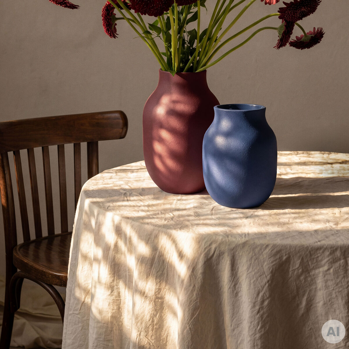 Studio Omaggio #1 vase 20 cm, blå