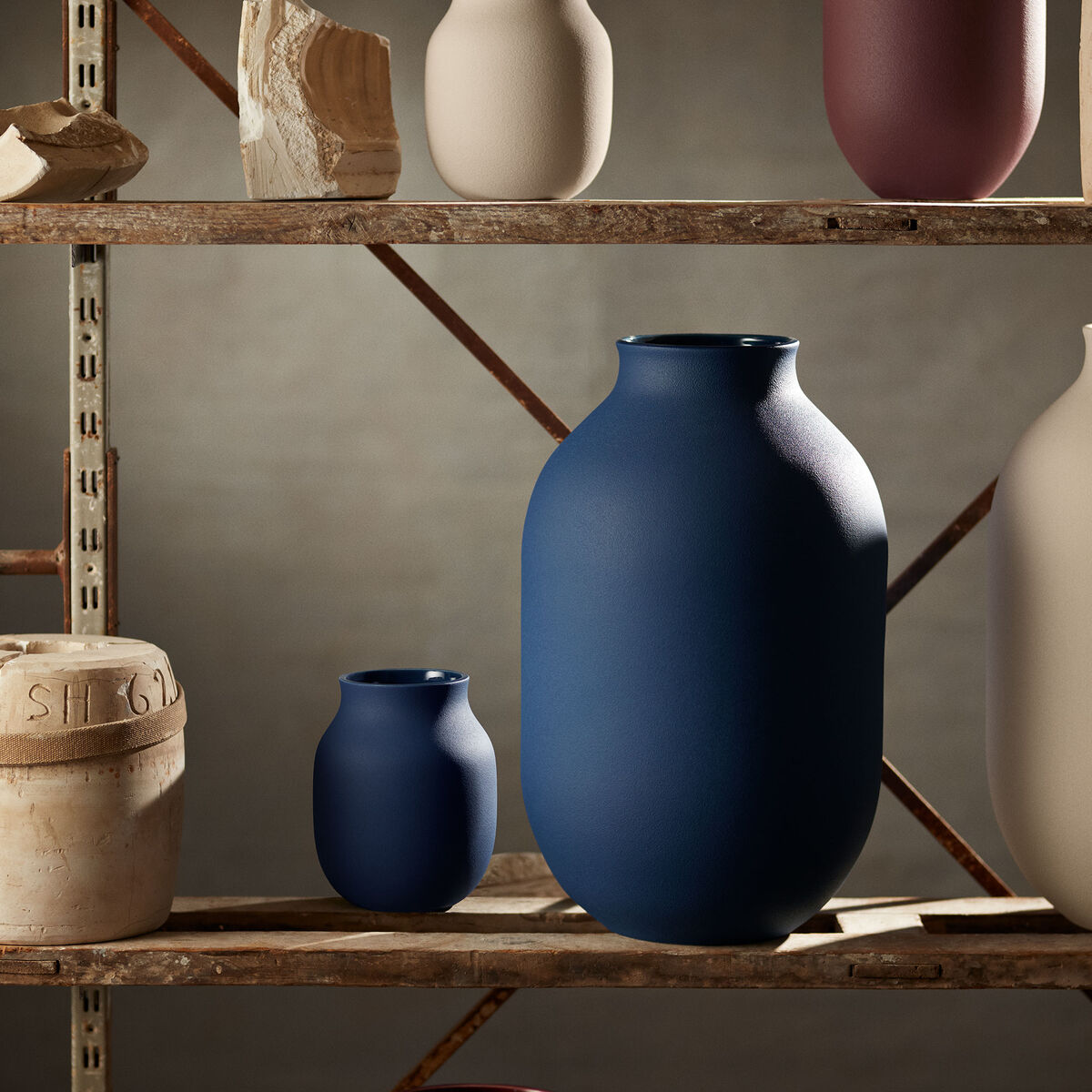 Studio Omaggio #1 vase 50 cm, blå