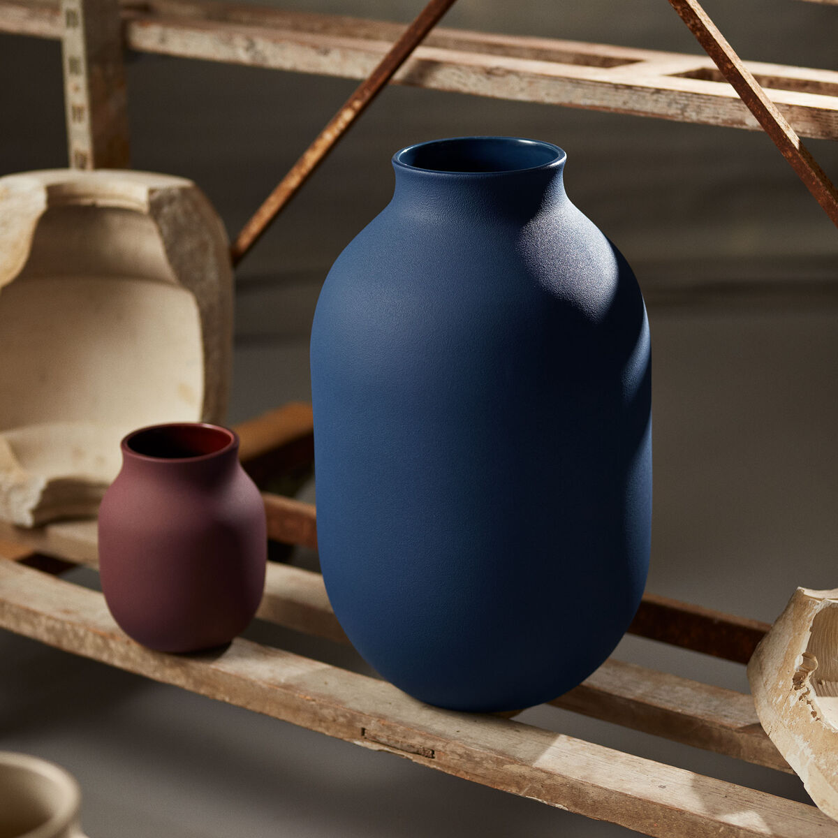 Studio Omaggio #1 vase 50 cm, blå