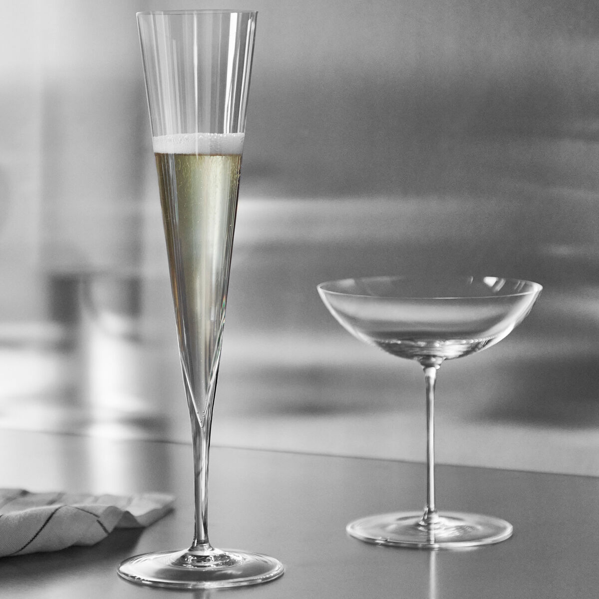 Geometry champagneglas 25 cl 2-pack