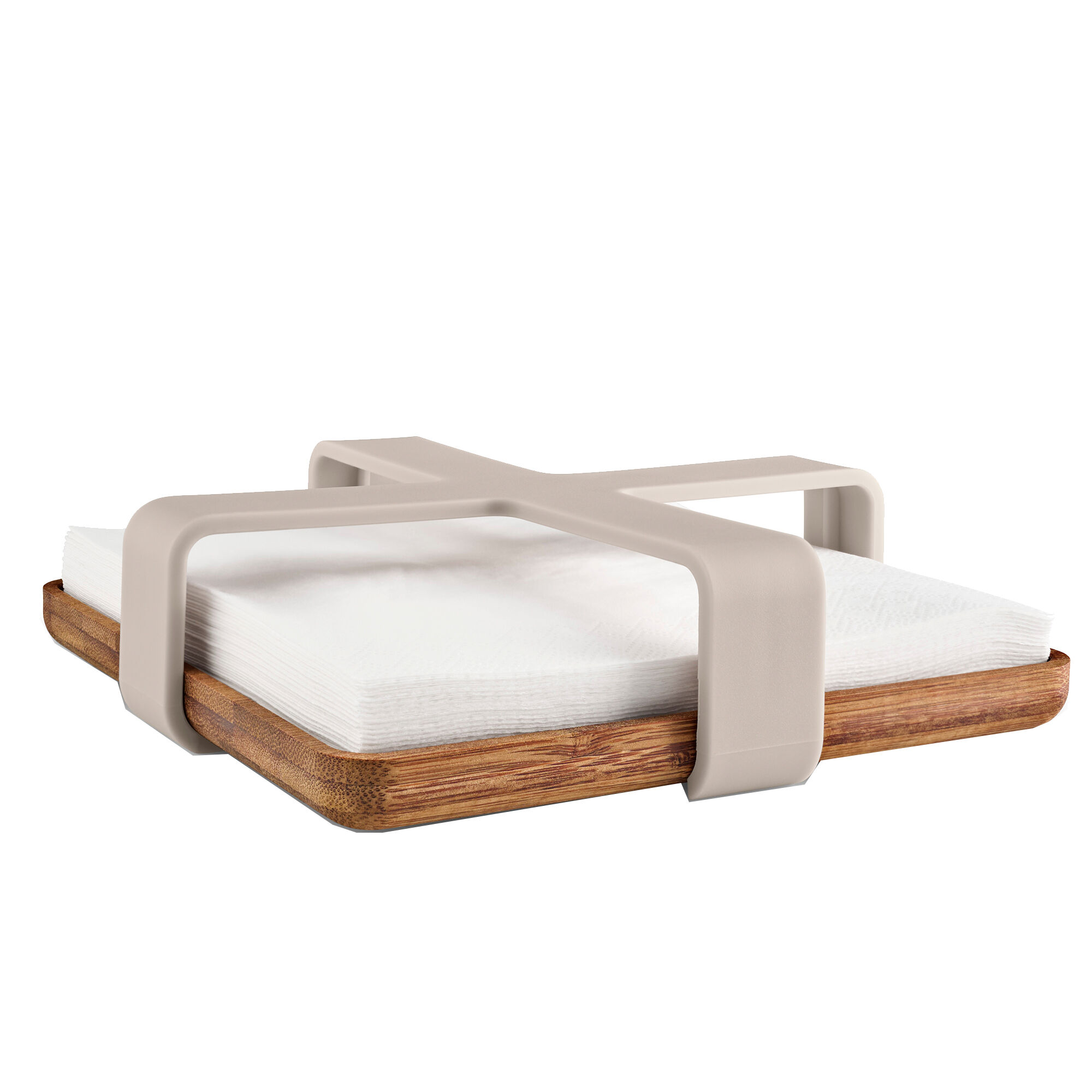 Eva trio Nordic Kitchen serviettholder 19 cm, sand
