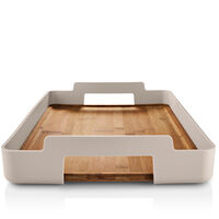 Nordic Kitchen rektangulär serveringsbricka 50 cm, sand