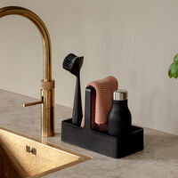 Sink Caddy diskbänksförvaring, svart