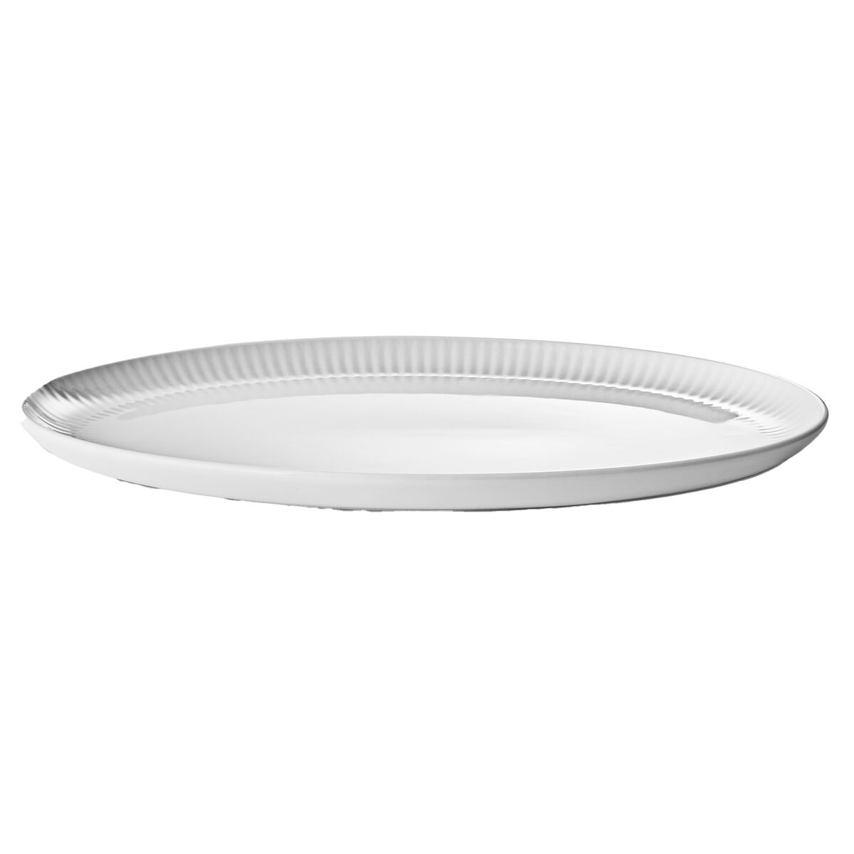 Legio Nova oval coupe serveringsfat 32 × 21 cm, vit