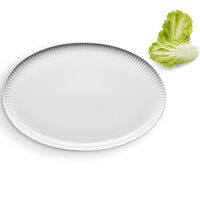 Legio Nova oval coupe serveringsfat 37 × 25 cm, vit