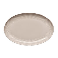Legio Nova Palette oval coupe tallrik 24,5 cm, beige