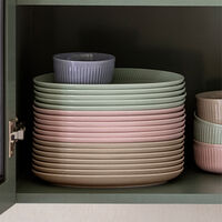 Legio Nova Palette oval coupe tallerken 24,5 cm, soft pink