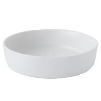 Raw sopptallrik, vit