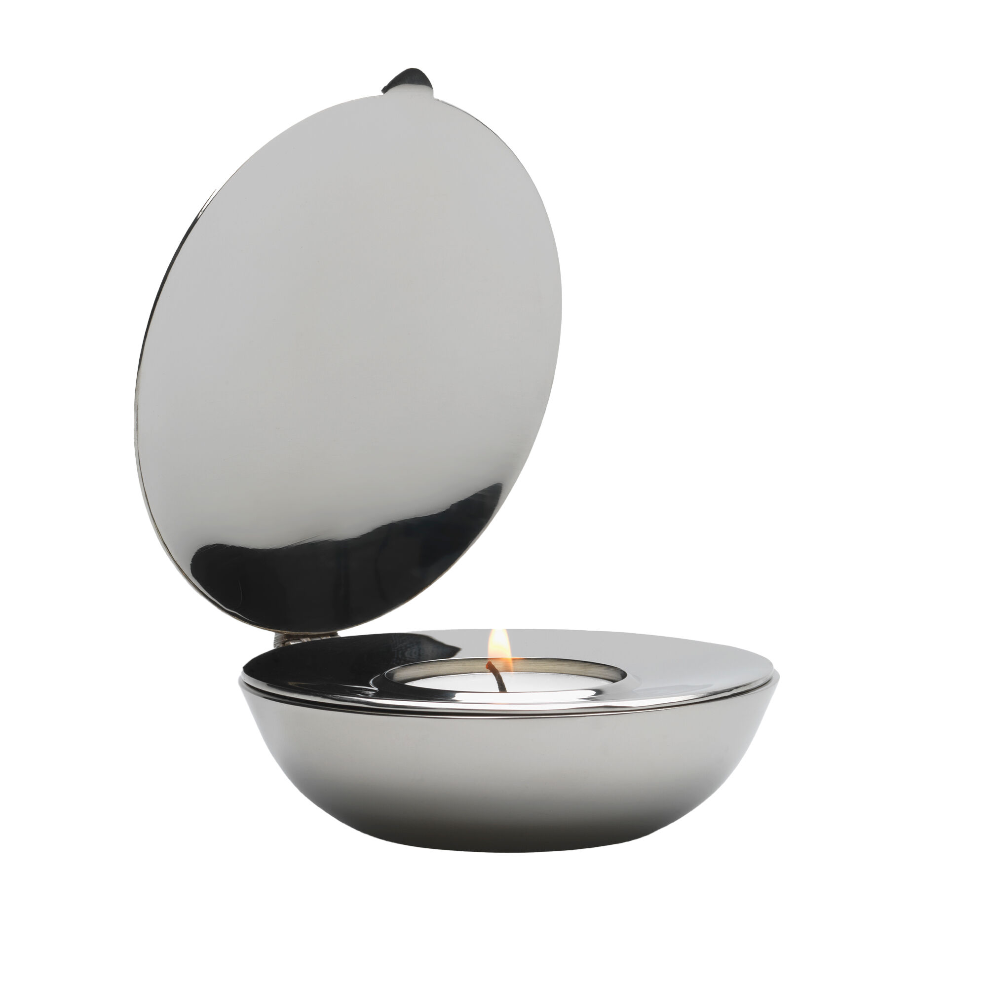 Design house stockholm Shell lysestage, nikkel