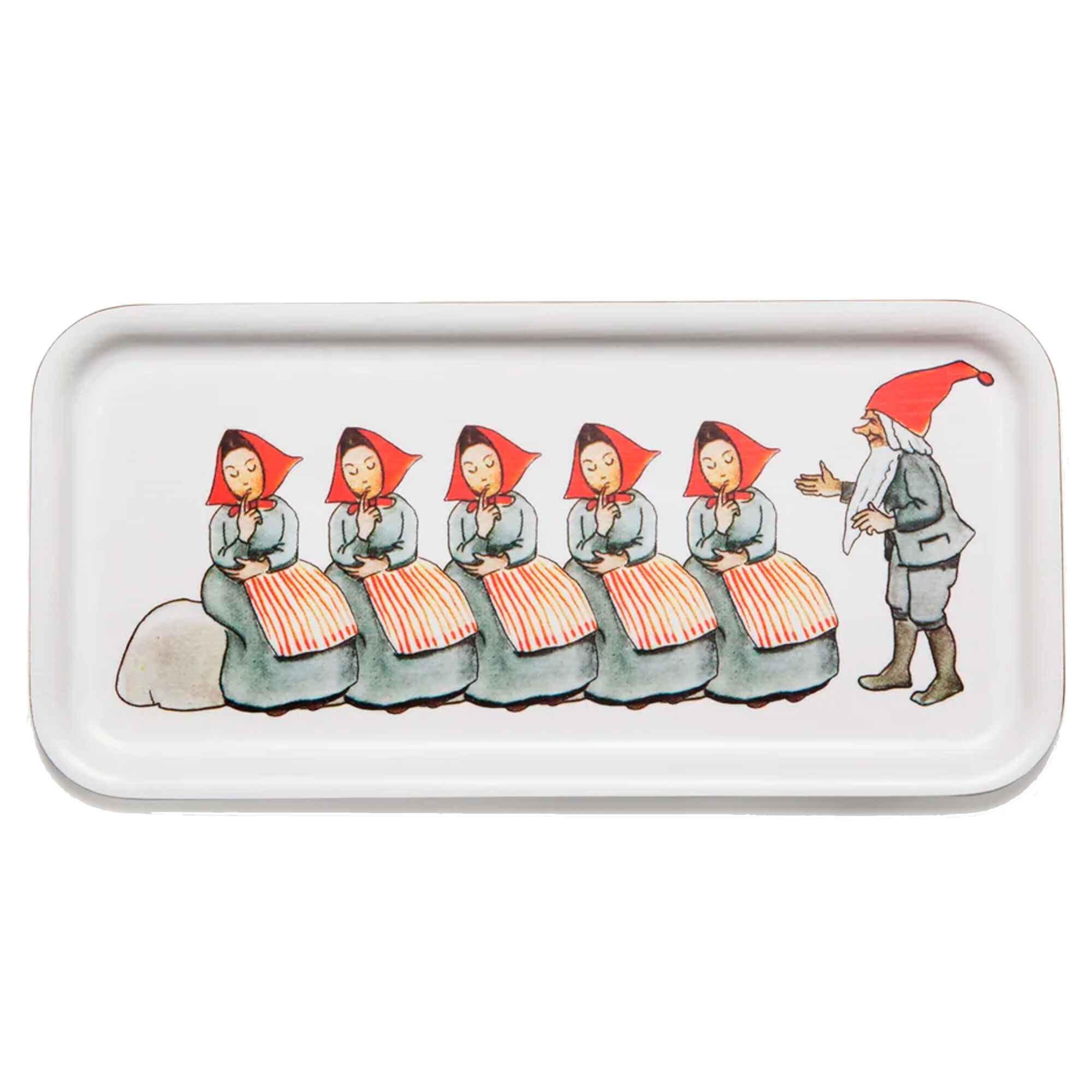 Design house stockholm Elsa Beskow bakke 13 x 28 cm, Christmas Family