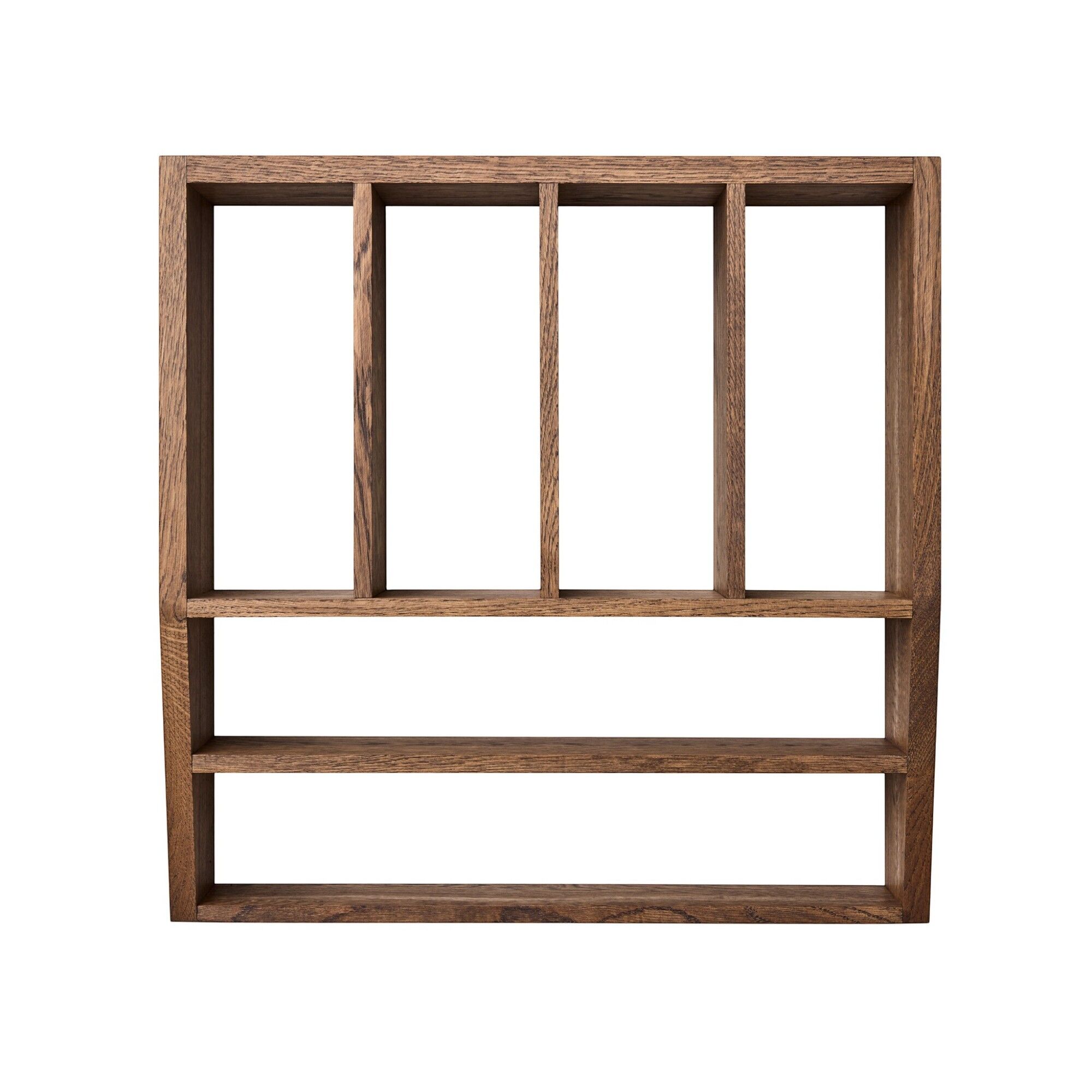Andersen Reed hylla 50 × 50 cm, rökt ek