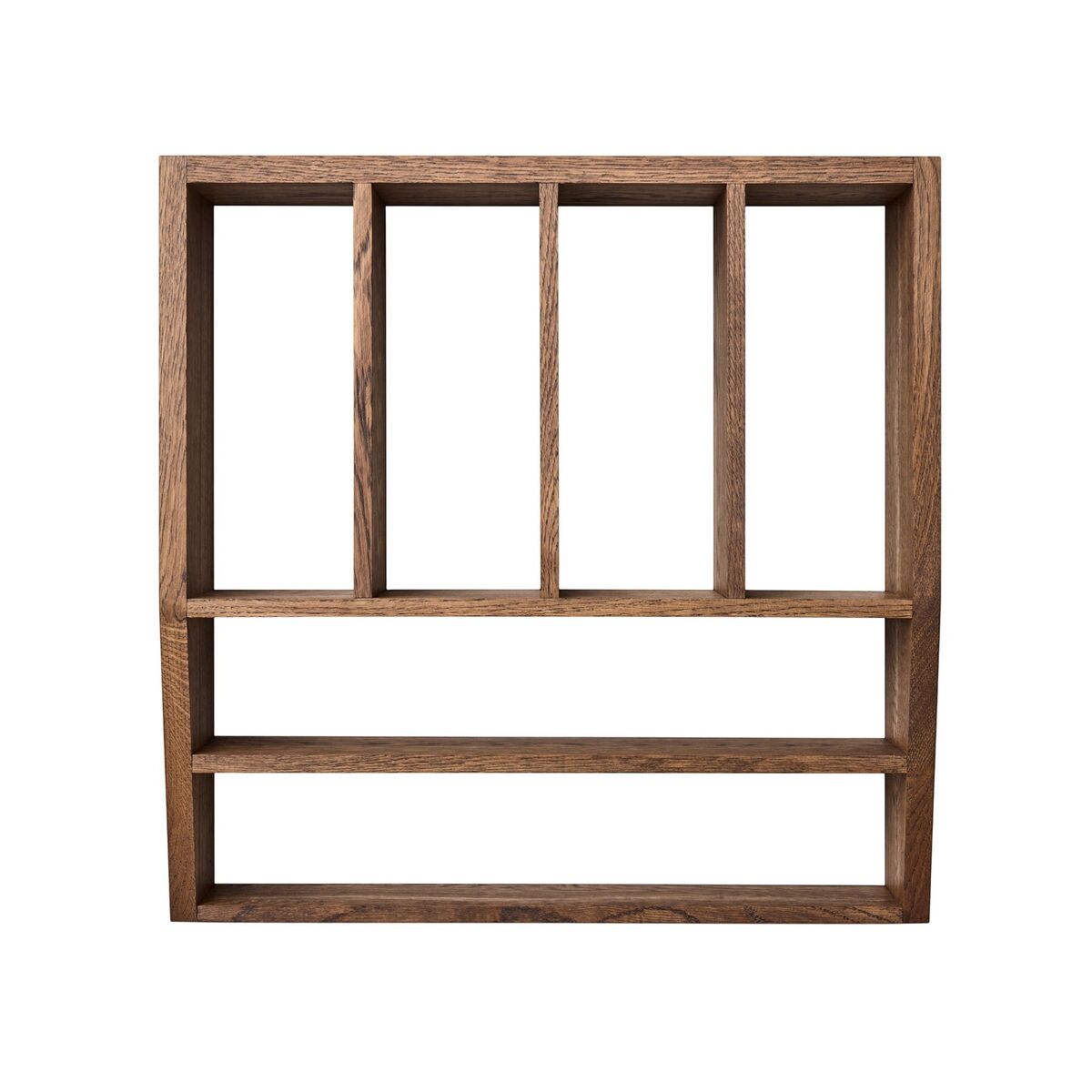 Reed hylla 50 × 50 cm, rökt ek